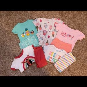 4T Girls Pajamas Lot!